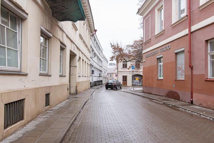 Apartamento Cozy Studio In Heart Of Old Town Vilna Exterior foto